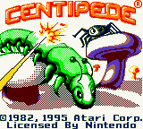 Centipede (USA) Title Screen